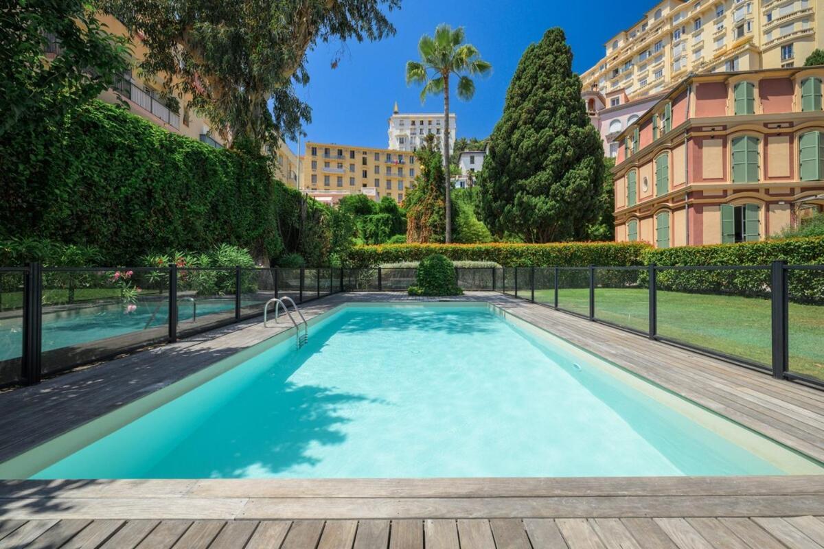 Le Coq Wagner - Parking - Air Conditioning - Pool Apartamento Menton Exterior foto